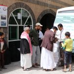 Dates Project second Ramadan projects at the Yemeni society for the careinc Qualifying blind