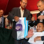 Honoring the first blind students at Ebsar Primary School and Literacy